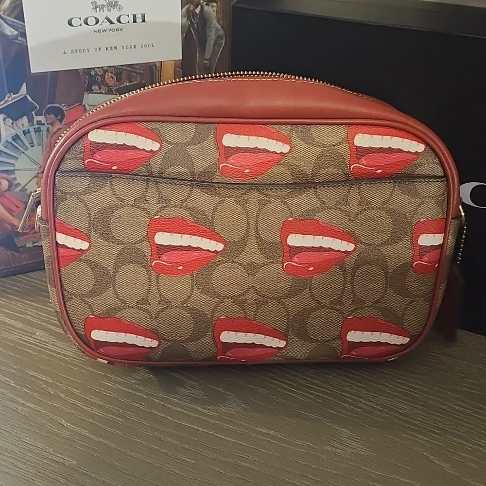 Coach Rare Collectible X Tom Wesselman Jamie Camera Bag
